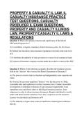 PROPERTY & CASUALTY IL LAW&comma; IL CASUALTY INSURANCE PRACTICE TEST QUESTIONS&comma; CASUALTY PRODUCER IL EXAM QUESTIONS&comma; PROPERTY AND CASUALTY ILLINOIS LAW&comma; PROPERTY&sol;CASUALTY IL LAWS & REGULATIONS
