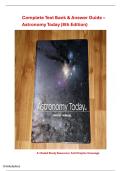 Test Bank &ndash; Astronomy Today &lpar;8th Edition&rpar;Eric Chaisson &vert; A&plus; Rated Study Resource &vert; Full Chapter Coverage