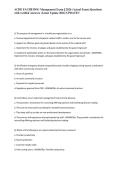 ACHE FACHE BOG Management Exam &vert;&vert; 2026 &lpar;Actual Exam&rpar; Questions with verified Answers &lpar;Latest Update 2026&rpar; UPDATE&excl;&excl;&NewLine;