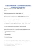 Camp Pendleton OIC - RSO Handout Questions with Correct Answers 2026