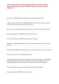 NR 293 Pharm Exam 1 Chamberlain Questions and Answers &lpar;Verified Answers&rpar; Most Recent exam COMPLETE &lpar;2026&rpar; &lpar;Latest Update 2026&rpar; UPDATE&excl;&excl;&NewLine;
