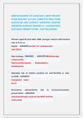 ABIM IM BOARDS ITE EXAM 2026 &vert;&vert; MOST RECENT &NewLine;EXAM 2026-2027 ACTUAL COMPLETE REAL EXAM &NewLine;QUESTIONS AND CORRECT ANSWERS &lpar;VERIFIED &NewLine;ANSWERS&rpar; ALREADY GRADED A&plus; &vert; GUARANTEED &NewLine;SUCCESS&excl;&excl; NEWEST EXAM &vert; JUST RELEASED&excl;&excl;