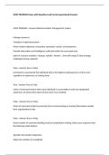 NIMS TRAINING Exam with Questions and Correct guaranteed Answers