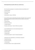 NIMS Testing &lpar;90-&rpar; Exam Questions With Correct verified Answers 