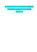TEST BANK FOR Calculate With Confidence&comma; 7th Edition by Deborah C&period; Gray Morris &vert; Chapters 1&ndash;25