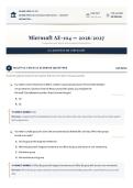 Microsoft AZ-104 Comprehensive Examination 2026&sol;2027 Test Bank with Verified Answers and Detailed Rationales Grade A