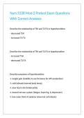 Nurs 5338 Mod 2 Pretest Exam Questions With Correct Answers 