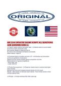 EEB 2244 UPDATED EXAMS SCRIPT ALL QUESTIONS AND ANSWERS SURE