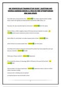 ABC SERVER&sol;SELLER TRAINING STUDY GUIDE &vert; QUESTIONS AND VERIFIED ANSWERS&vert;GRADED A&plus;&vert;PASS ON FIRST ATTEMPT&vert;BRAND NEW 2026 UPDATE