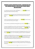 MONTANA ALCOHOL SERVER&sol;SELLER EXAM &vert; QUESTIONS AND VERIFIED ANSWERS&vert;GRADED A&plus;&vert;PASS ON FIRST ATTEMPT&vert;BRAND NEW 2026 UPDATE