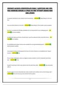SERVSAFE ALCOHOL SERVER&sol;SELLER EXAM &vert; QUESTIONS AND VERIFIED ANSWERS&vert;GRADED A&plus;&vert;PASS ON FIRST ATTEMPT&vert;BRAND NEW 2026 UPDATE