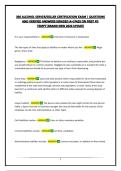 360 ALCOHOL SERVER&sol;SELLER CERTIFICATION EXAM &vert; QUESTIONS AND VERIFIED ANSWERS&vert;GRADED A&plus;&vert;PASS ON FIRST ATTEMPT&vert;BRAND NEW 2026 UPDATE