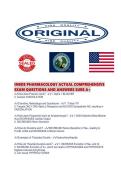 INBDE PHARMACOLOGY ACTUAL COMPREHENSIVE EXAM QUESTIONS AND ANSWERS SURE A&period;pdf&NewLine;&NewLine;1