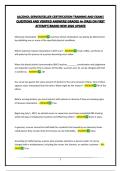 ALCOHOL SERVER&sol;SELLER CERTIFICATION EXAM BUNDLE&vert; QUESTIONS AND VERIFIED ANSWERS&vert;GRADED A &vert;PASS ON FIRST ATTEMPT&vert;BRAND NEW 2026 UPDATE