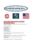 CERAP LATEST EXAMS PAPER ALL QUESTIONS AND ANSWERS SURE 