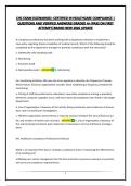 CHC EXAM &lpar;SCENARIOS&rpar; -CERTIFIED IN HEALTHCARE COMPLIANCE &vert; QUESTIONS AND VERIFIED ANSWERS&vert;GRADED A&plus;&vert;PASS ON FIRST ATTEMPT&vert;BRAND NEW 2026 UPDATE