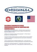 CALIFORNIA CHIROPRACTIC ETHICS COMPREHENSIVE EXAM ALL QUESTIONS AND ANSWERS SURE A&period;pdf&NewLine;&NewLine;1