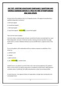 CHC -CERTIFIED IN HEALTHCARE COMPLIANCE EXAM BUNDLE AND TEST BANK &vert;QUESTIONS AND VERIFIED ANSWERS&vert;GRADED A&plus;&vert;PASS ON FIRST ATTEMPT&vert;BRAND NEW 2026 UPDATE