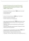 Mod 2- 1-Cell Biology Exam questions 2026 Update with&NewLine;complete solutions&period;&NewLine;30-40 trillion cells&NewLine;How many cells are in the human body&quest;&NewLine;100 trillion cells&NewLine;How many microbial cells are in the human body&quest;&NewLine;True&NewLine;True or false&quest;&NewLine;The majority of cells