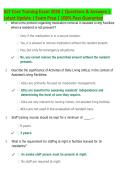 ALF Core Training Exam Review 2026 &vert; Practice Questions&comma; Explanations & Comprehensive Study Guide