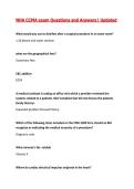 NHA CCMA exam Questions and Answers&vert; 2026&sol;27 Updated