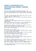ISSUES AND DEBATES - AQA A LEVEL PSYCHOLOGY &lpar;PAPER 3&rpar; QUESTIONS AND CORRECT VERFIED ANSWERS