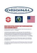 WGU C268 ACTUAL EXAMS TEST PAPER QUESTIONS AND ANSWERS SURE