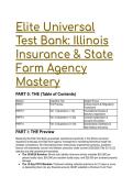 Elite Illinois Insurance & State Farm Agency Mastery&colon; 2026&sol;2027 S-Tier Exam Bank