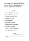NYC ELECTRICIAN &lpar;NYC H&plus;H&rpar; EXAM &vert; &ndash; COMPLETE EXAM TESTBANK PRACTICE EXAM&NewLine;QUESTIONS AND ANSWERS &vert; VERIFIED AND WELL DETAILED ANSWERS &vert; PLUS&NewLine;RATIONALES &vert; GUARANTEED PASS &vert; LATEST EXAM UPDATE 2026&sol;2027