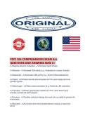 PSYC 304 COMPREHENSIVE EXAM ALL QUESTIONS AND ANSWERS SURE