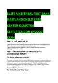 Elite Maryland Child Care Center Director &lpar;MCCCD&rpar; Exam Test Bank&colon; 2026&sol;2027 Master Certification Guide