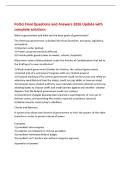 PolSci Final Questions and Answers 2026 Update with&NewLine;complete solutions&NewLine;What is government and what are the basic goals of government&quest;&NewLine;The American government is divided into three branches&colon; executive&comma; legislative&comma;&NewLine;and judicial&period;&NewLine;1&rpar; Maintain order &lpar;pol