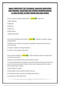 QMAP COMPETENCY TEST COLORADO -QUALIFIED MEDICATION AIDE PESONNEL &vert;QUESTIONS AND VERIFIED ANSWERS&vert;GRADED A&plus;&vert;PASS ON FIRST ATTEMPT&vert;BRAND NEW 2026 UPDATE