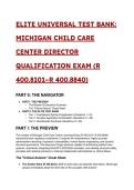 Ultimate Michigan Child Care Center Director Exam Prep&colon; 2026&sol;2027 Licensing Mastery Test Bank