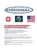 CCJA CUMULATIVE UPDATED COMPREHENSIVE EXAM QUESTIONS AND ANSWERS SURE A&period;pdf