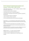 RN ATI Capstone Fundamentals Questions and&NewLine;Answers &vert; winter 2026 &vert; 100&percnt; Correct