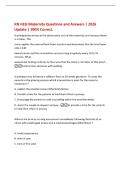 RN HESI Maternity Questions and Answers &vert; 2026&NewLine;Update &vert; 100&percnt; Correct&period;