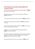 RSC PE Questions and Answers 2026 Update with&NewLine;complete solutions