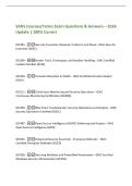 SANS Courses&sol;Terms Exam Questions & Answers &ndash; 2026&NewLine;Update &vert; 100&percnt; Correct&NewLine;SEC401 -Security Essentials&colon; Network&comma; Endpoint&comma; and Cloud - GIAC Security&NewLine;Essentials &lpar;GSEC&rpar;&NewLine;SEC504 -Hacker Tools&comma; Techniques&comma; and Incident Handling - GIAC Certified&NewLine;Incident Han