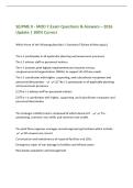 SEJPME II - MOD 7 Exam Questions & Answers &ndash; 2026&NewLine;Update &vert; 100&percnt; Correct