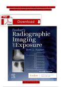 Fauber's Radiographic Imaging and Exposure 7th Edition Test Bank&NewLine;&NewLine;