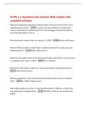 SFTRG 1&period;1 Questions and Answers 2026 Update with&NewLine;complete solutions&NewLine;What was the primary argument made by Italian General Giulio Douhet in 1921&NewLine;regarding aerial power&quest; -It is easier and more effective to destroy the&NewLine;enemy's aerial power by dest