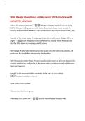 SIDA Badge Questions and Answers 2026 Update with&NewLine;complete solutions&NewLine;Who is the Airport Operator&quest; -Massport-Massachusetts Port Authority&NewLine;&lpar;MPA&rpar;&period; Massport's Department of Aviation Security is the primary contact for&NewLine;security abd communicates with