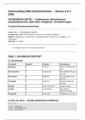 Samenvatting MBO Elektrotechniek 2026 &plus; 20 Oefenvragen - Gelijkstroom Wisselstroom Serie Parallel Installatietechniek NEN 1010 Badkamerzones NEN 3140 Veiligheid 25&plus; Pagina's