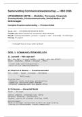 Samenvatting Communicatie HBO UITGEBREID 2026 &plus; 25 Oefenvragen - Lasswell Shannon Schulz von Thun Watzlawick Cialdini Persuasie Corporate Crisiscommunicatie Social Media 30&plus; Pagina's