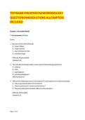 Updated&sol;Latest 2025&ndash;2026 Test Bank For OpenStax Microbiology Comprehensive Exam Questions Answers And Rationales Study Guide For Microbiology Biology Allied Health Nursing Medical Sciences Academic Excellence And Professional Success&period;
