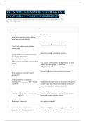 AACN MOCK EXAM QUESTONS AND ANSWERS UPDATED 2026-2027