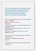 FL Life and Health Insurance 2-15 Study Exam &vert;&vert; Most &NewLine;Recent Exam 2026-2027 Actual Complete 165 Real &NewLine;Exam Questions And Correct Answers &lpar;Verified &NewLine;Answers&rpar; Already Graded A&plus; &vert; Guaranteed                &NewLine;Success&excl;&excl; Just Released &vert; Brand New Exam&excl;&excl;