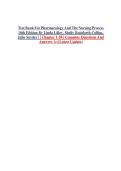 Test Bank For Pharmacology And The Nursing Process  10th Edition By Linda Lilley&comma; Shelly Rainforth Collins&comma;  Julie Snyder &vert; &vert; Chapter 1-58 &vert; Complete Questions And Answers &lpar;Latest Update&rpar;