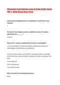Minnesota Cosmetology Laws and Rules Study Guide PDF &vert; State Board Exam Prep&vert; 2026&sol;27 Updated
